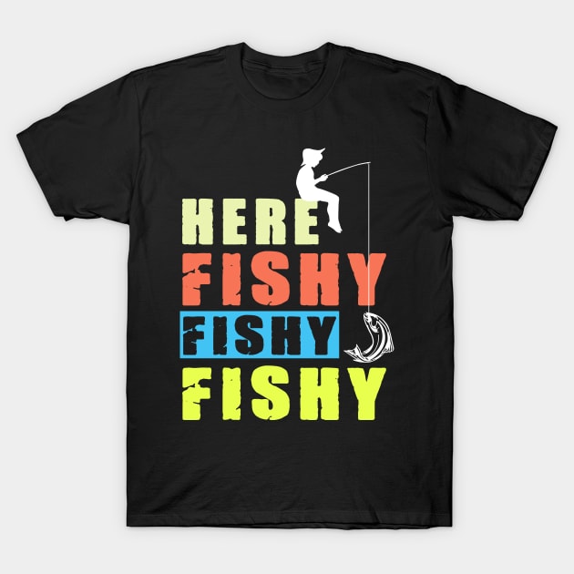 Funny Fishing T-Shirt by khalid12